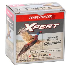 Winchester WEXP123H4 12 Gauge 3 in 1 1/4 oz 4 Shot 1400 fps 25 Rounds