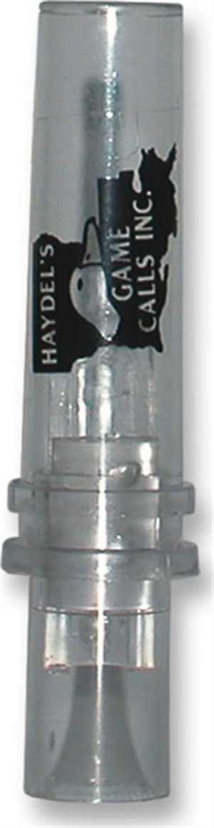 Haydel's W81 Wood Duck Squealer Call - Polymer, Lightweight, Clear
