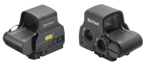 Eotech EXPS3 Extreme 1x30.5mm 68 MOA Ring, 2x1 MOA Dot, Holographic Hybrid Red Dot Sight, Black