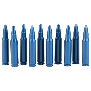 A-Zoom Value Pack 12328 .308 Winchester Snap Caps Aluminum Blue 10 Pack