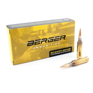 Berger 20030 6mm Creedmoor 109gr Long Range Hybrid Target Ammo 20/Box