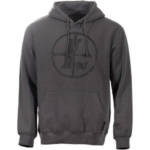 Leupold 185881 Distressed Reticle Hoodie Gunmetal Medium