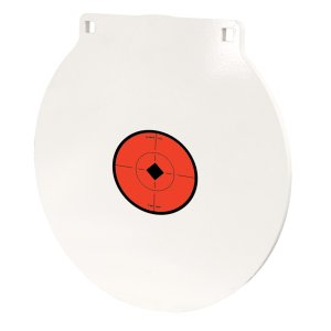 Birchwood Casey RND15 15" NM500 Steel Target Plate Black/Red/White