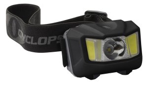 GSM Outdoors CYCHL250 25/250 Lumens Green/White Cree LED Black