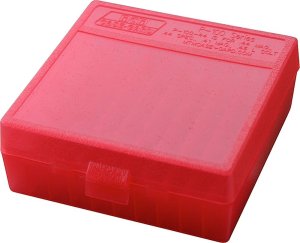 MTM Case-Gard Flip-Top Handgun Ammo Box .44/.45 100 Rounds