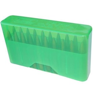 MTM Case-Gard J20L16 Clear Green Ammo Box 20 Rounds for 30-06 308