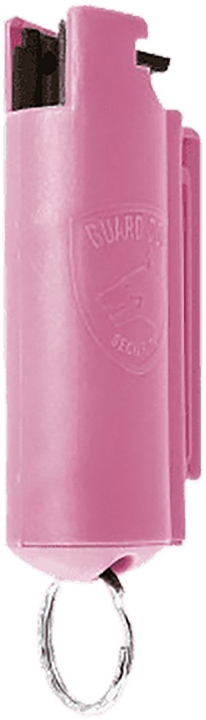Guard Dog Pepper Spray Pink Hard Case W/ Keyring 1/2 Ounce