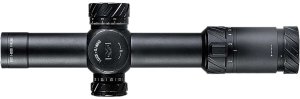 Meprolight 901245701 MVO 1-8x28mm Scope, M1 MRAD Reticle, Matte Black