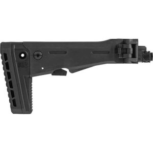 Leapers UTG PRO AK Side Folding Stock for Straight Tang QD Mounts Black