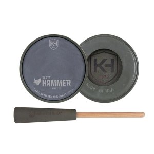 Knight and Hale Plastic Pot Turkey Call Slate over Plastic