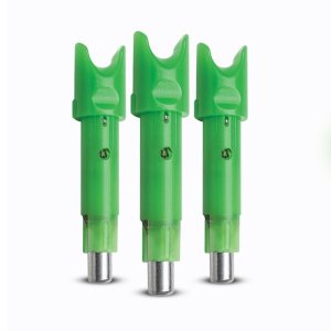 TenPoint ACU-X Lighted Nock Green LED 3-Pack Broadhead-Compatible