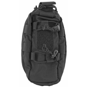 Grey Ghost Gear 4002-2 Slim Medical Pouch Black MOLLE 500D Cordura