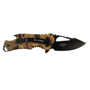 SARGE SK-502CAMO Camo Fuse 2.75" Pocket Knife with Bottle Opener