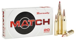 Hornady 81421 25 Creedmoor 134gr ELD Match Ammo 20 Rounds
