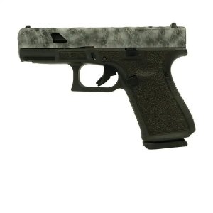 Glock V-Series Model 19 Marble Cerakote Handgun 9mm Luger 15rd Magazines (3) 4.02 Barrel LSR Stipple USA Made