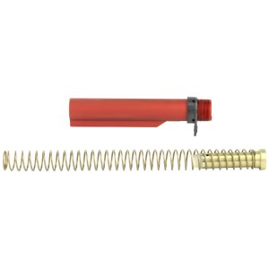 LBE Unlimited AR-15 Red 6-Position Mil-Spec Buffer Tube Assembly Kit