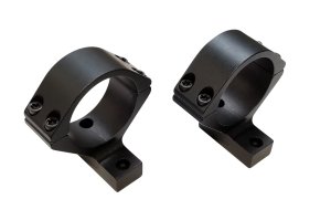 Talley B740719 Scope Mount/Ring Combo 30mm Medium Black Aluminum