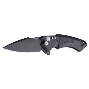 Hogue X5 34579 3.5 In Spear Plain Edge CPM154 Black Aluminum G10