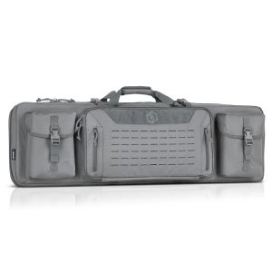 Urban Warfare Low Profile Double Rifle Cases - Urban Warfare Double Rifle Case 42'''' Gray