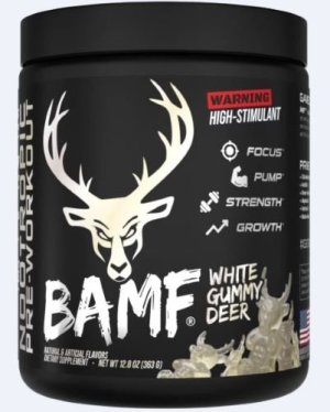 Bucked Up 1012157 Pre Workout White Gummy 30 Servings