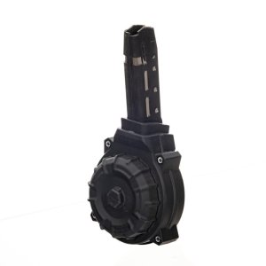 ProMag Glock 20 10mm Drum Magazine, 50 Rounds, DuPont Zytel Polymer, Heat-Treated Stainless Steel Spring, USA-Made