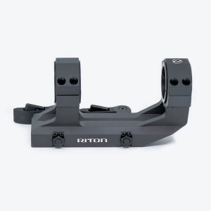 Riton Optics X301QD 30mm/1 Precision Scope Mount Ring Black Anodized
