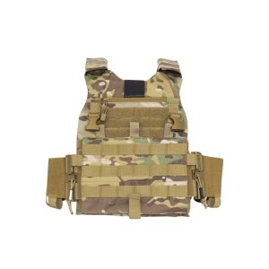 10 Ring TRAKR-MC-PRO Multi-Cam Plate Carrier with Mag Pouches