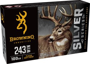Browning Silver Series .243 Win Ammo 20 Rds 100 Gr PSP