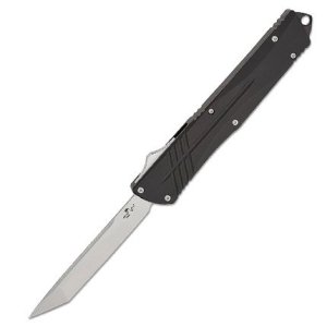 Bear & Son Double Clutch V OTF 5 1/8in D2 Steel Tanto Blade