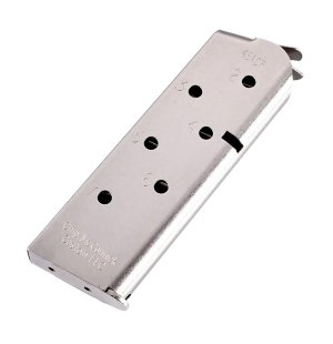 Chip McCormick 1911 Match Grade 45 Auto Stainless Steel Magazine 7-Round