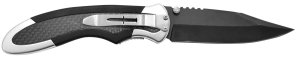 Camillus 19079 Chameleon 3.50" Folding Knife, AUS-8A Blade, Carbon Fiber Handle