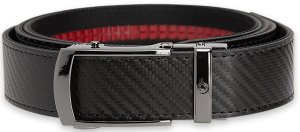 Nexbelt PCS5772 Bond Carbon Black EDC Belt 1.375" Leather Ratchet