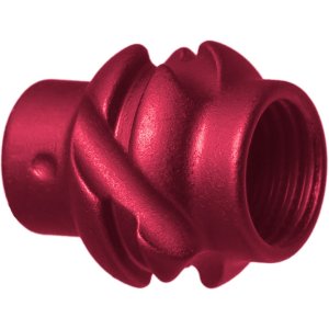 Specialty Archery Podium Peep Red 37/45 Deg Dual Groove Aluminum