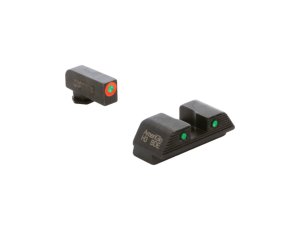 AmeriGlo Trooper WA-816 Night Sight Green/Orange Front Matte Black