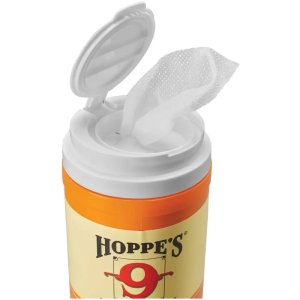 Hoppe's Large Gun Oil Field Wipes 60ct 6" x 7" Lubricating Specifications