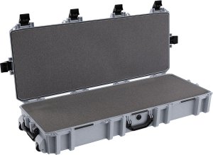 Pelican VCV7300000GRY Vault Tactical Rifle Case 44" Gray with Wheels