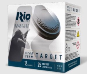 RIO Ammunition Star Team 12GA 2.75in 1-1/8oz #8 1250FPS 250RD