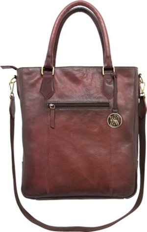 Cameleon 49307 Smith & Wesson Flat Tote Concealed Carry Purse Burgundy