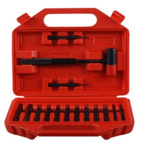 DAC Technologies Punch/Hammer Set 15 Pc Brass & Steel Kit