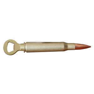 Caliber Gourmet 50 Caliber Bottle Opener Gold