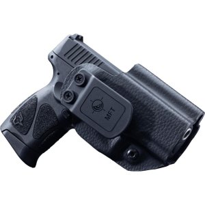 Mission First Tactical Leather Hybrid IWB/OWB Holster Black