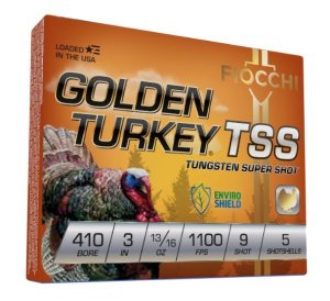 Fiocchi Golden Turkey TSS #9 410 Bore 3" 0.8125oz 1100fps 5rd Ammo 410TSS9