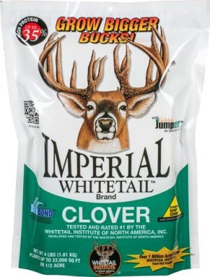 Whitetail Institute IMP4 Imperial Clover 1/2 Acre 4lb Deer Plot Seed
