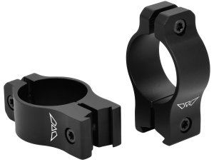 Warne V421M Vapor Rimfire Rings Matte Black 1" Medium 3/8" Dovetail
