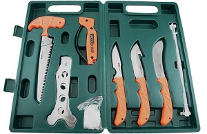 AccuSharp Game PROCESSING Kit Complete 9-Piece With Hard Case
