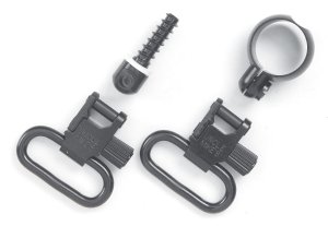 Uncle Mike's Full Band Lever Action Swivel Set .645-.660 Winchester/Marlin Steel