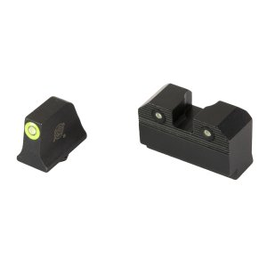 XS Sights GL-R205P-6G R3D 2.0 Night Sights, Suppressor Height, Green