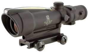 Trijicon ACOG 3.5x35 Dual Illuminated Amber Chevron 308 TA11E-A 35MM