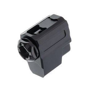 Tyrant CNC TDP365COMPBLK/BLK 9mm Black Aluminum Compensator