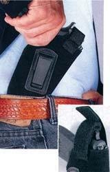 Uncle Mike's IWB Holster Size 16 Left Hand 3.25-3.75" Barrel Medium/Large Autos Nylon Black